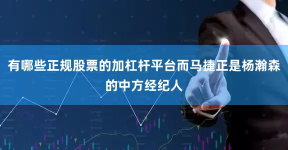 有哪些正规股票的加杠杆平台而马捷正是杨瀚森的中方经纪人