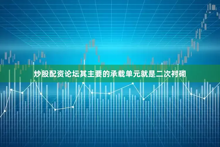 炒股配资论坛其主要的承载单元就是二次衬砌